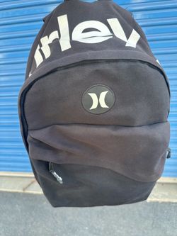 HURLEY-Black large Backpack