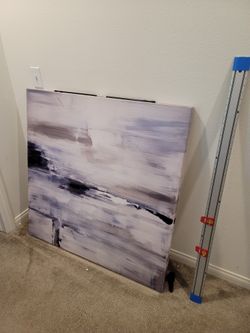 40"x40" Abstract Wall Art Canvas
