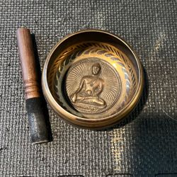 Singing Bowl. Sound Bowl. Buddha. 