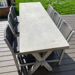 7 Piece Patio Set Furniture high top