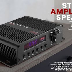 New Pyle 100 Watt Home Amplifier System With FM 📻 Radio 🔘