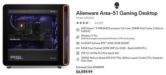 Brand New in Unopened Box Alienware Area51 Desktop PC