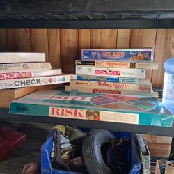Older Parker Brother's Games 