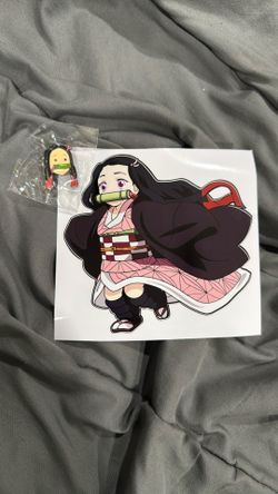 Nezuko Pin And Sticker
