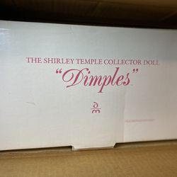 Shirley Temple Porcelain “Dimples” Doll