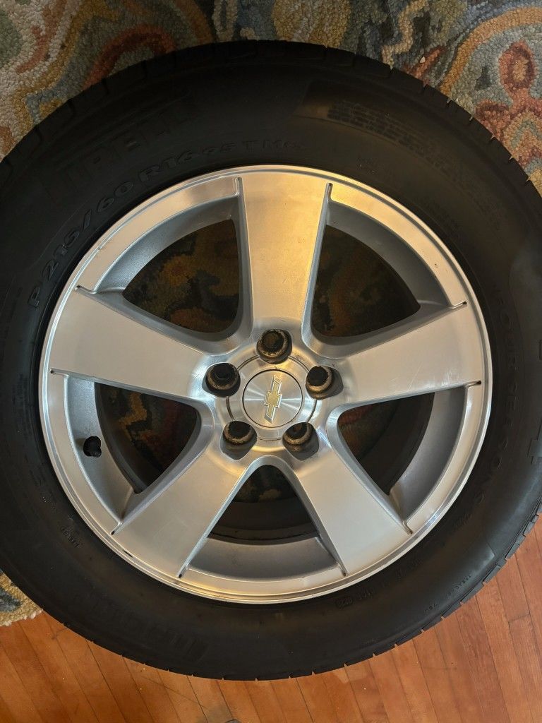 Set Of 4 Tires N Rims Perillis