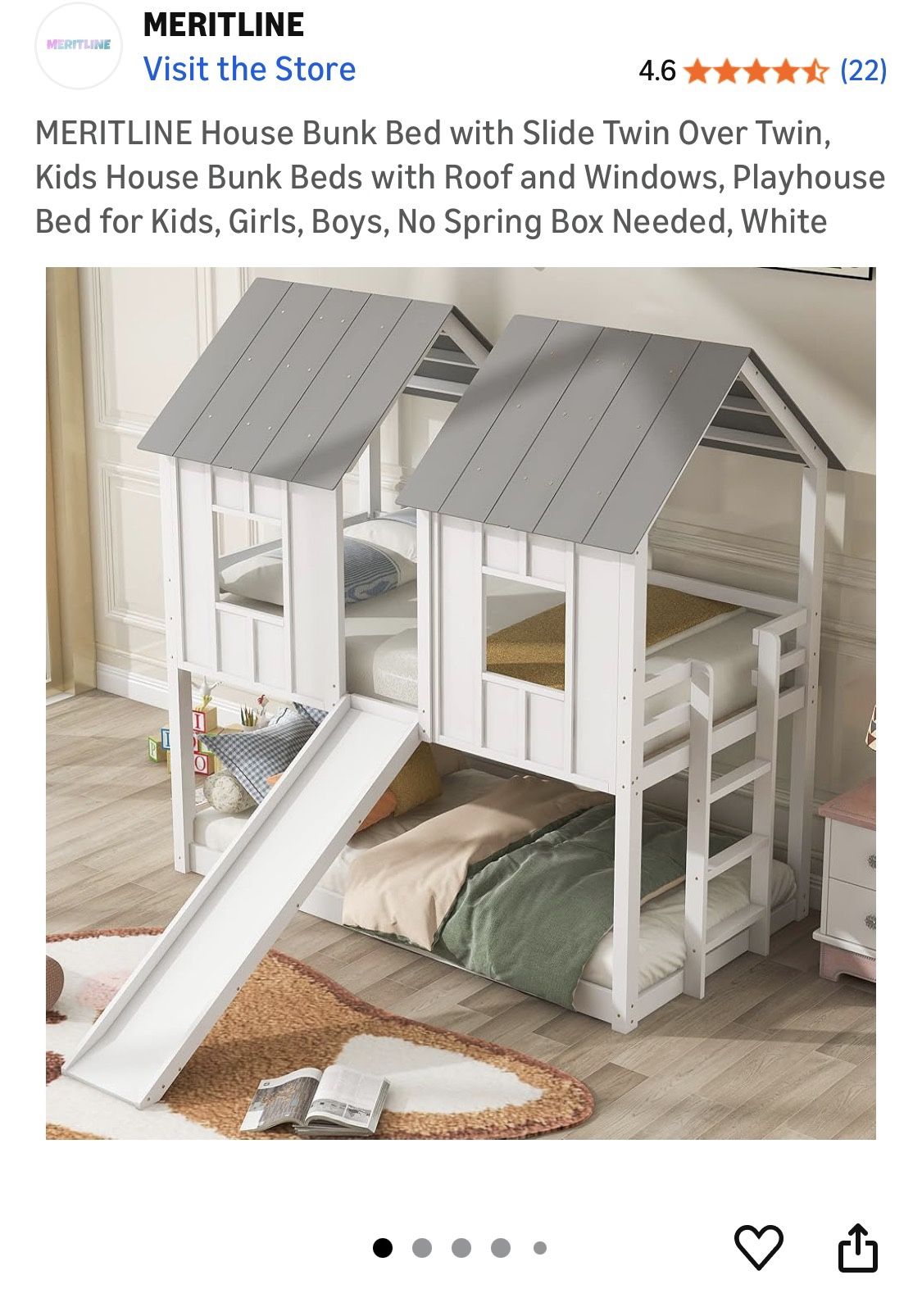 House Twin Bed