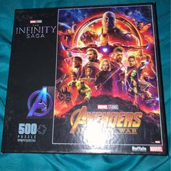 500 Piece Avengers Infinity War Puzzle
