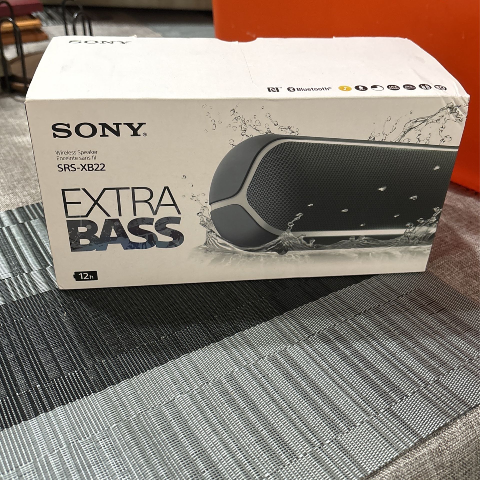 Sony SRS-XB22 Extra Bass Wireless Bluetooth Speaker