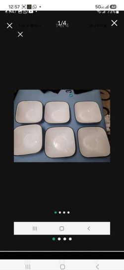 Corelle square 6 bowls 🥣
