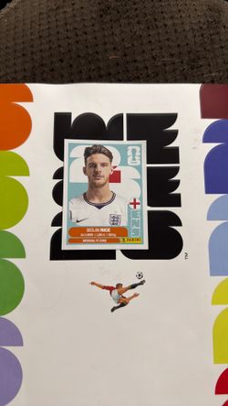 Declan Rice World Cup sticker