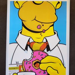 Simspon Supreme Art Hypebeast funko Glass Boost Frame 700 Max Quality Air