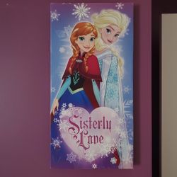 Frozen Wall Art Painting for room - $4