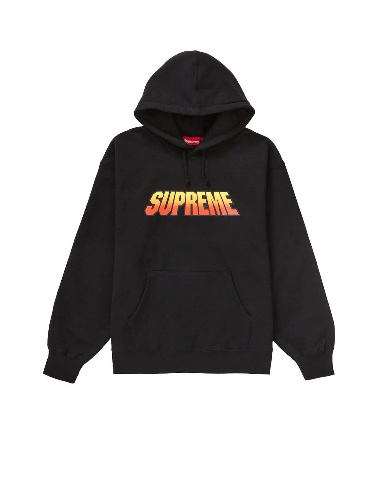 Supreme Gradient Hoodie Black