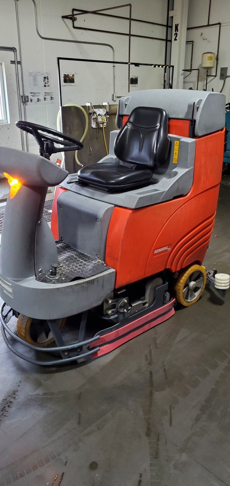 Commercial Floor Scrubber