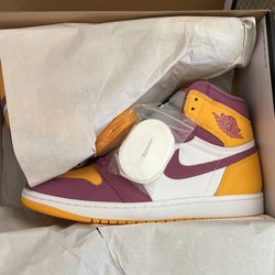 Jordan 1 Lakers Sz 10
