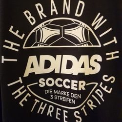 *"ADIDAS" / Soccer ⚽ Read / Performance Tee / ShortSleeve / Men'z / (NEW) !*"