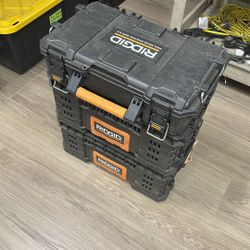 Rigid Stackable Tool Boxes 