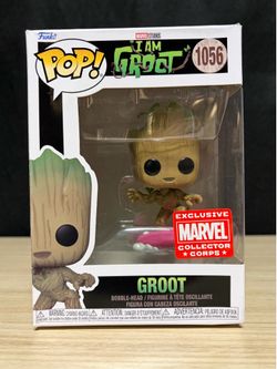 Funko Pop! Vinyl: Marvel Studios I Am Groot - Groot #1056 - Marvel Exclusive