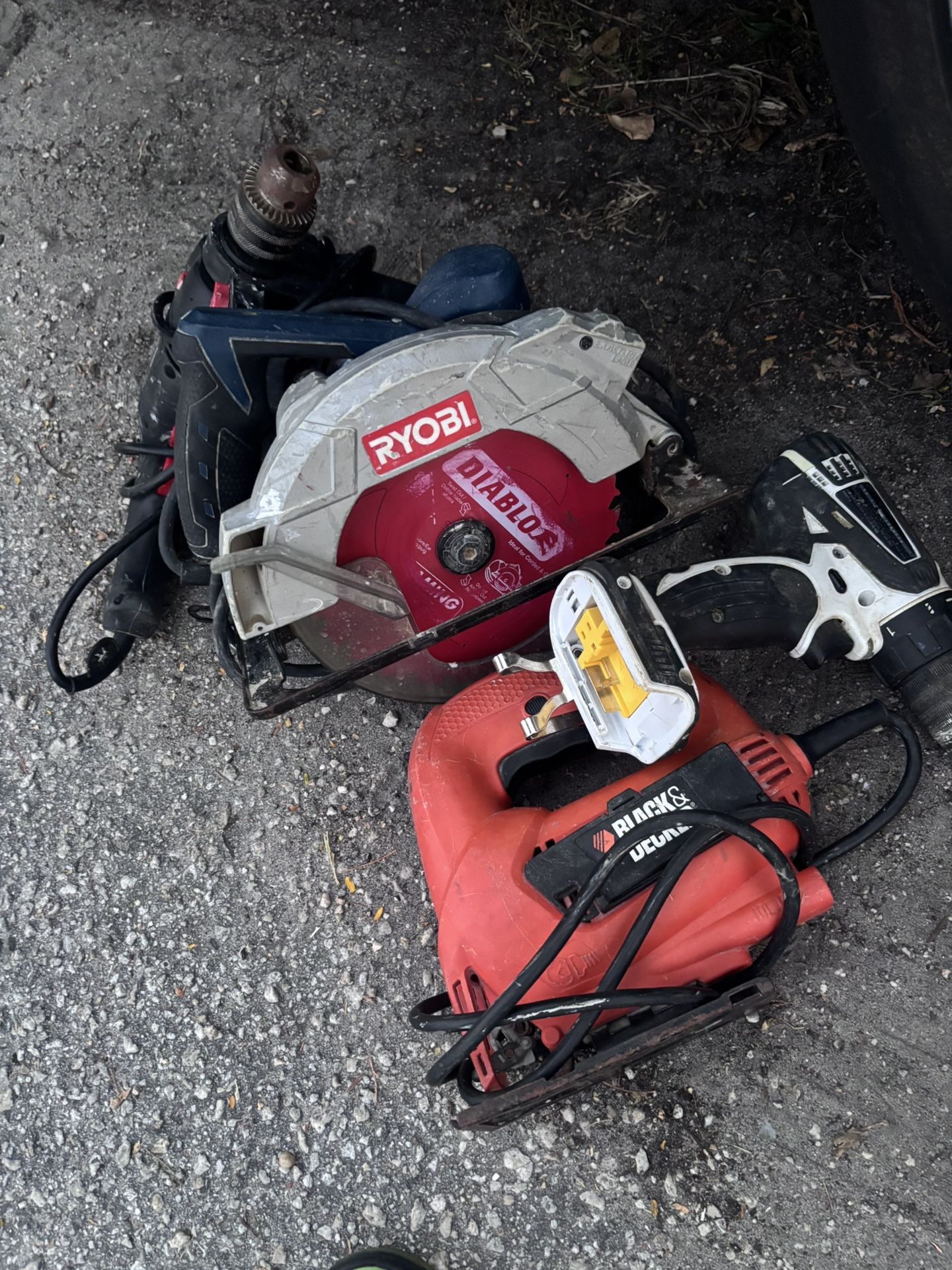 Ryobi,beck&decker, drill Master, Makita