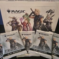 Final Fantasy MTG Play Booster Pack X5
