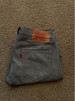 Levi Grey 501’s
