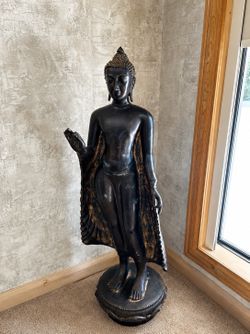 Standing 5ft Bronze Buddha Statue