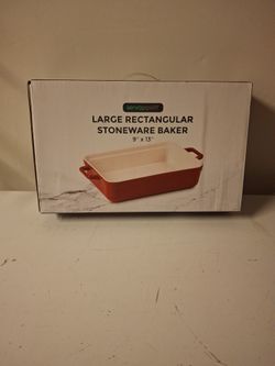 New! 9x13 Deep Stoneware Baking Dish