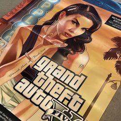 GTA 5 Poster 5x4 Feet 