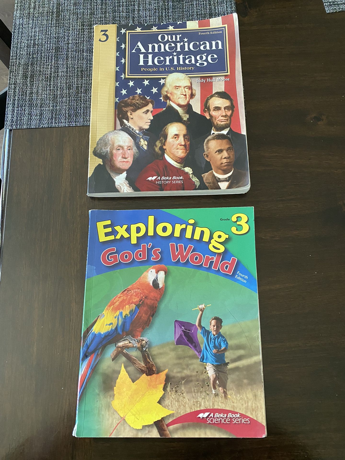3rd Grade Abeka Science And History Books
