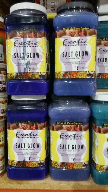 1 gal nail/beauty-massage oils/salt glows/scrubs gels/marine mask case quantity discount available