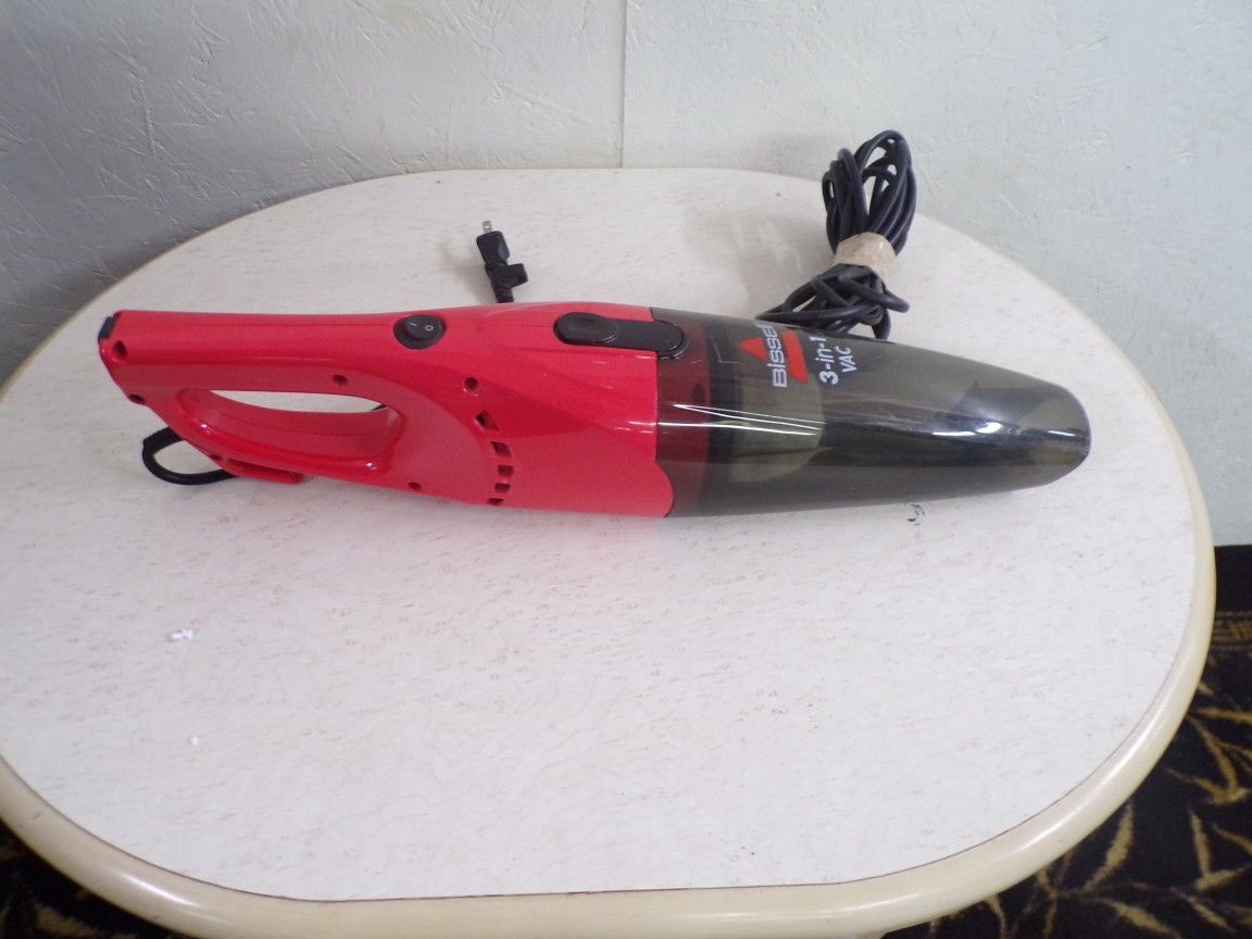 Small Vacuum For Car Red And Black