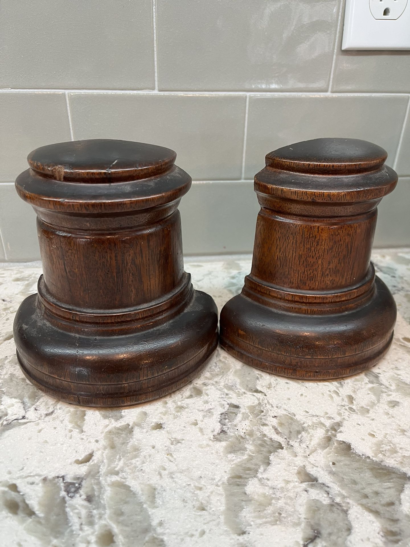 Weighted Bookends Antique