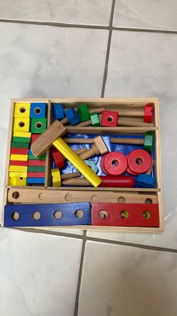 Wooden Kids Tool Set Toy