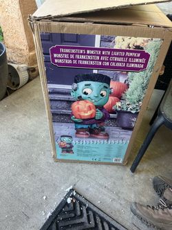 Frankenstein Halloween decoration