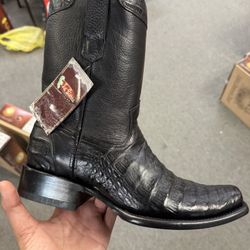 La Sierra Botas Vaqueros Negras Estilo Dubai Para Hombres Varias Medidas