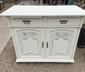 1920’s Antique Swedish Side Board  Dovetail Construction