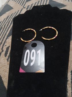 #91 beautiful  earrings  $5