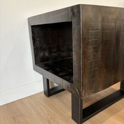 NEW! Brown Parlone END TABLE