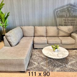🛋️Gray Sectional Sofa (Delivery Available!! )