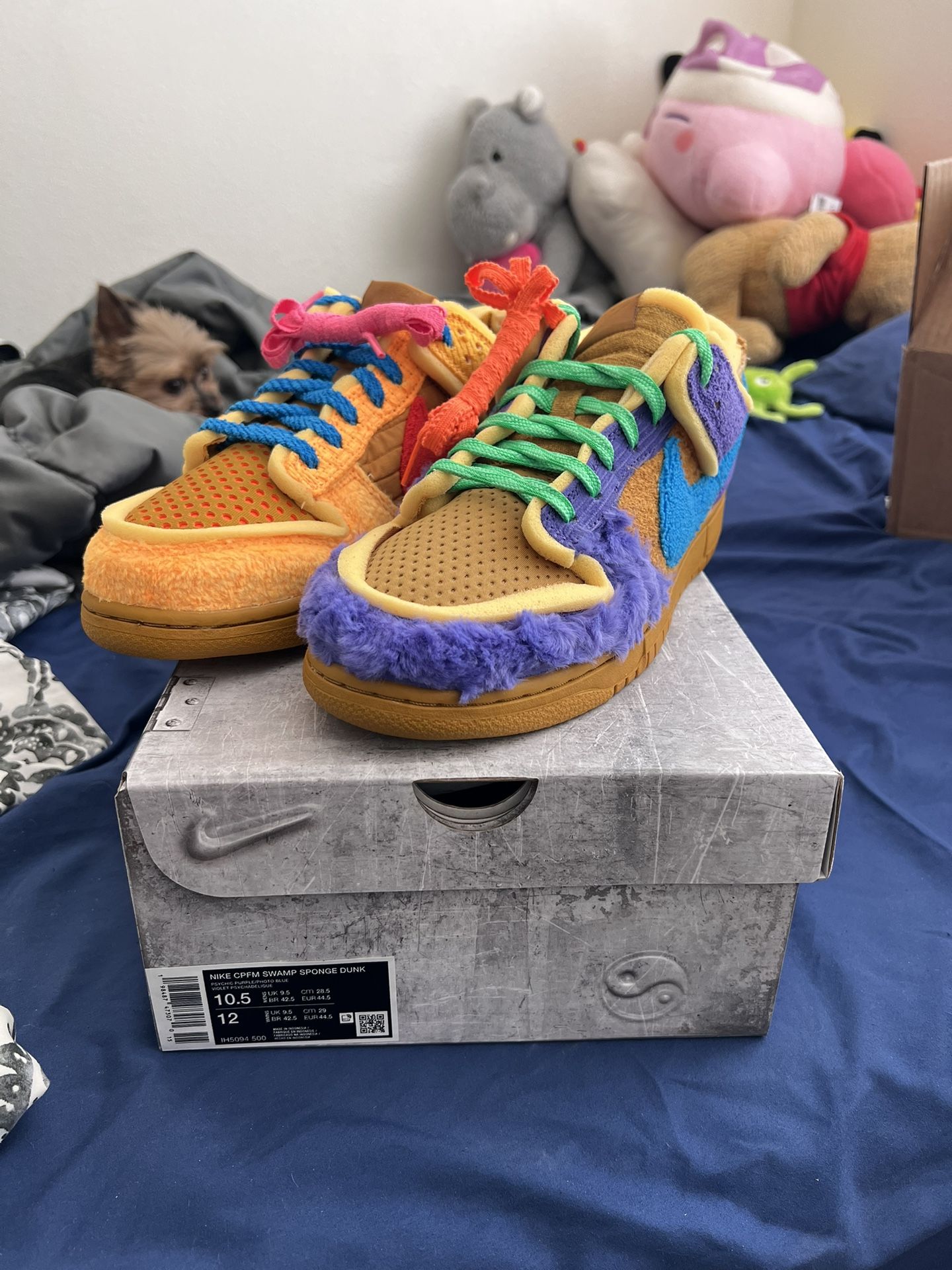 Nike CPFM Swamp Sponge Dunk Gold Size 10.5 Cactus Plant Flea Market