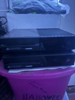 2 Xbox one consoles