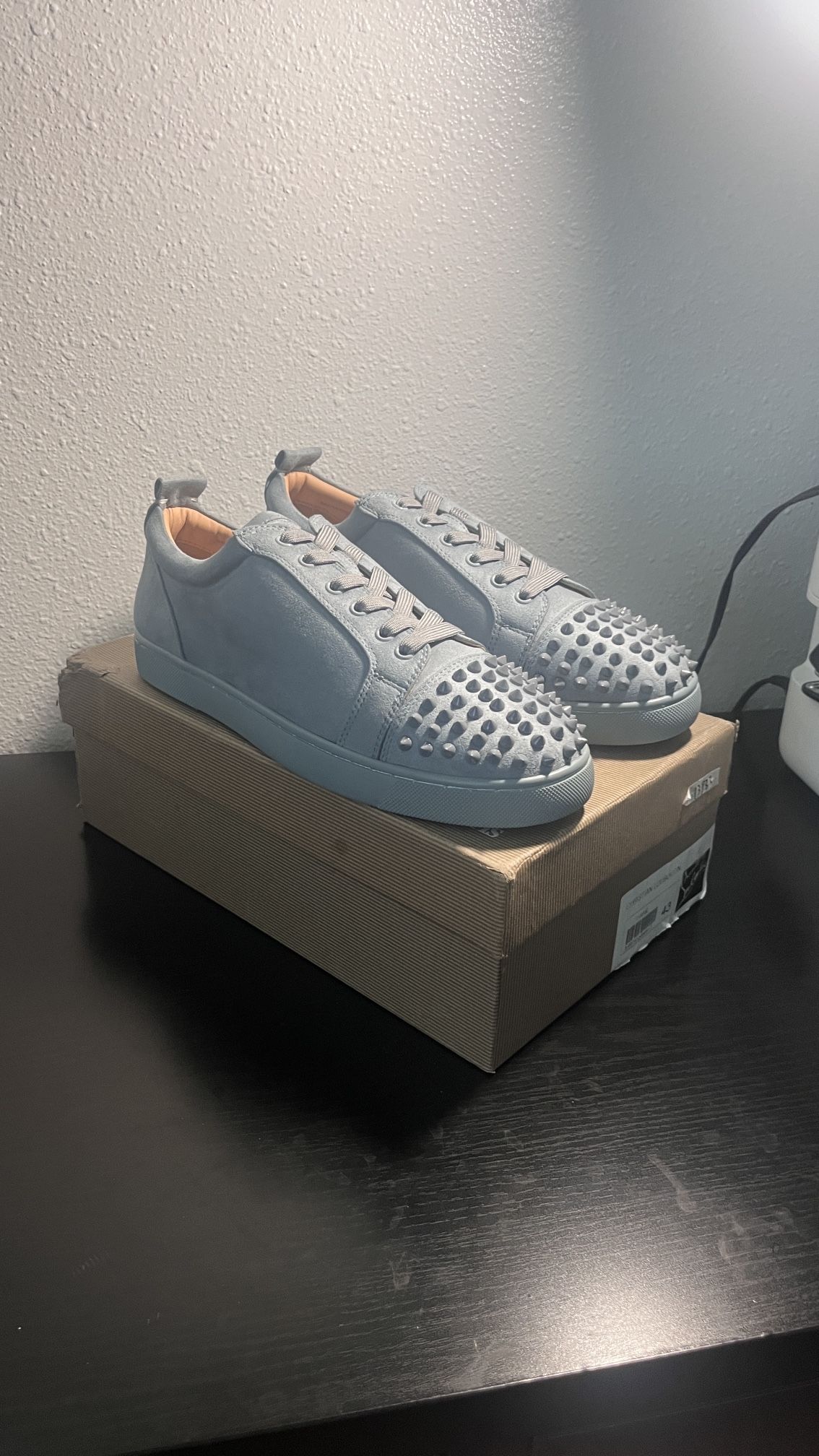 Grey Christian louboutin