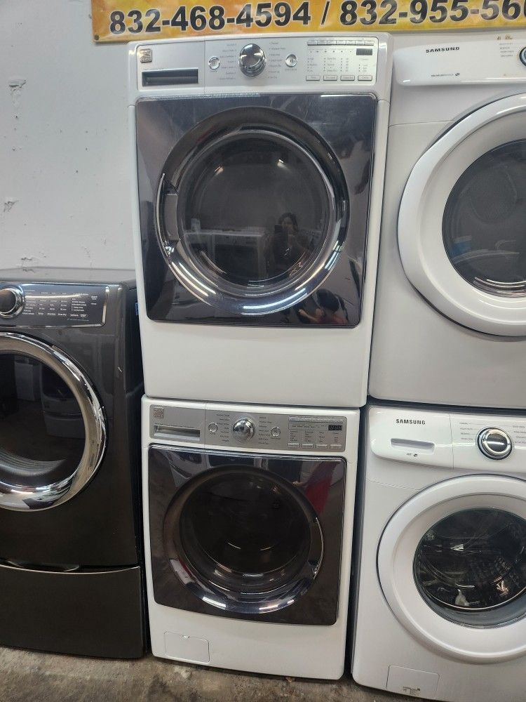 KENMORE ELITE SET STEAM WASHER AND ELECTRIC DRYER JUMBO
