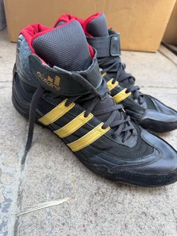 Adidas High-Top Wrestling Shoes
