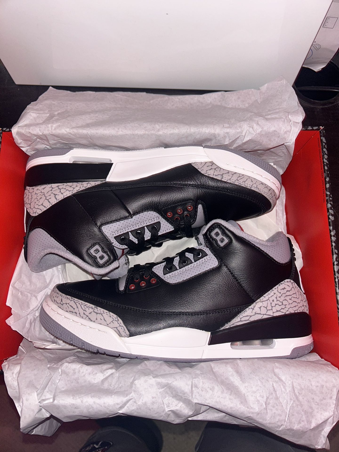 Jordan 3 Black Cement’s