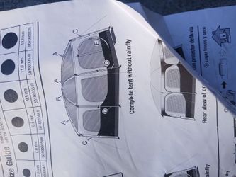 Coleman 14 x 10 Cabin Tent sleeps upto 10 people