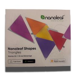 Nanoleaf 7pk Shapes Triangle Smarter LED Light Kit