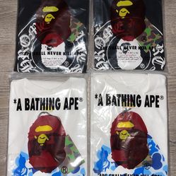 Bape tee shirts