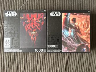 Star Wars 1000-Piece Puzzles Set of 2